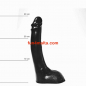 Preview: All Black Dildo Justin, 11,5 inch