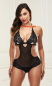 Preview: Baci Lace Teddy, black