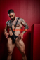 Preview: CUT4MEN - Dungeon Black Harness -vegan-