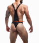 Preview: CUT4MEN - Dungeon Black Harness -vegan-