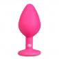 Preview: Diamond Analplug medium - pink