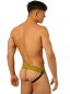 Preview: Fist Leather Jock, black/yellow