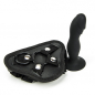 Preview: Loving Joy 6 Inch Silicone Strap On Dildo Kit,black  -Price Cut-