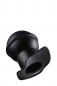 Preview: Menzstuff Open Wide Tunnel Plug, black