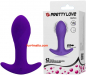 Preview: Pretty Love Morton Vibrating Anal Plug, purple - rechargeable & waterproof -