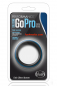 Preview: Performance Silicone Go Pro Cockring, black/blue