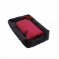 Preview: RudeRider Puppy Kennel with Cuffs Black/Red