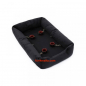 Preview: RudeRider Puppy Kennel with Cuffs Black/Red