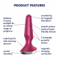 Preview: Satisfyer – Plug-ilicious 2, berry (winered)