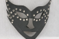 Preview: Cat Mask with rivets, black