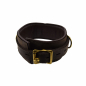 Preview: Bound Noir Nubuck Leather Collar