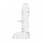 Preview: Dildo Real Rapture Clear Jelly 4,5 inch