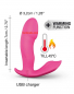 Preview: Dorcel Secret Clit - Remote controlled G-spot and clitoral stimulator incl. voice control and heating function