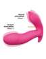 Preview: Dorcel Secret Clit - Remote controlled G-spot and clitoral stimulator incl. voice control and heating function