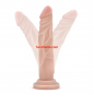 Preview: Dr. Skin Realistic 7,5 inch Dildo with Suction Cup, (flesh)