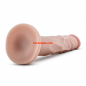 Preview: Dr. Skin Realistic 7,5 inch Dildo with Suction Cup, (flesh)