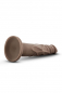 Preview: Dr. Skin Realistic 7,5 inch Dildo with Suction Cup, brown (chocolate)