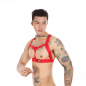 Preview: Elastic Chest Harness, red