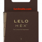 Preview: LELO HEX™ Respect XL Condoms  3 pack -