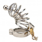 Preview: Impound Corkscrew Male Chastity Device with Penis Plug