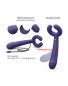 Preview: Love to Love - Please Me, Multi Play Toy, indigo (dark purple) for him and her