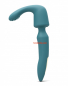 Preview: Love to Love - R-Evolution Wandmassager with 2 Attachments,teal me (blue)