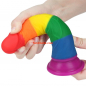 Preview: Lovetoy - Prider 7,0 " Hand Crafted Rainbow Dildo