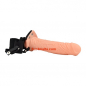 Preview: Loving Joy 8 Inch Hollow Strap On with vibration, flesh