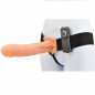 Preview: Loving Joy 8 Inch Hollow Strap On with vibration, flesh