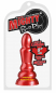 Preview: Mighty 6 inch Butt Plug, red