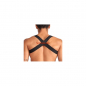 Preview: Mr. B Elastic Harness, black and red  -Price Cut-