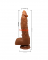 Preview: Pretty Love Dildo Jason 9,9 "  -Price Cut  Only while stock last !-