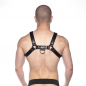 Preview: Red Prowler Leather Bodyharness, black - Size: M/L