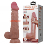 Preview: Pretty Love Sliding Skin 9.4" Dildo, brown