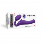 Preview: Strap-on-me: Vibrating Bendable Strap-On - Size M, purple