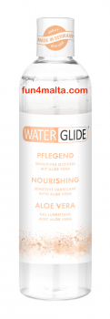 Waterglide waterbased lube Nourishing with Aloe Vera - 300 ml.