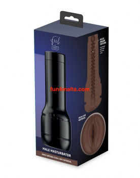 KIIROO - Feel Stroker Dark Brown Skin-Like Material