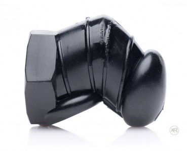 Detained Soft Body Chastity Belt, black