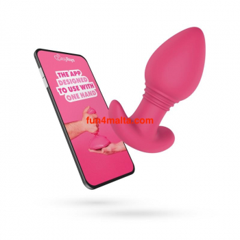 Easy Toys - Axel, Vibrating Butt Plug, pink