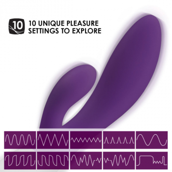 LELO Ina Wave™ Rabbit Vibrator, Plum -PRICE CUT-