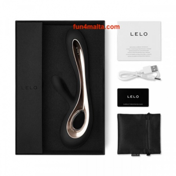 LELO Soraya 2™, black - Double Pleasure - waterproof -