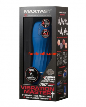 Maxtasy Vibration Master Masturbator Version 2 with Remote Control