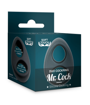 Mr. Cock Duo Silicone Cockring