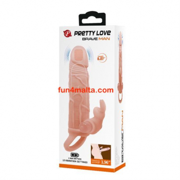 Pretty Love Brave Man Vibro Extension, flesh