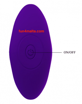 Pretty Love Morton Vibrating Anal Plug, purple - rechargeable & waterproof -