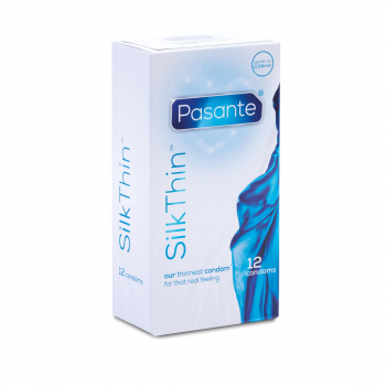 Pasante Silk Thin 12 pcs. - the thinnest condom ever.