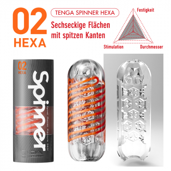 Tenga Spinner 02  Hexa