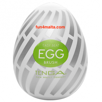 Tenga Brush - Egg Shaped Male Masturbator