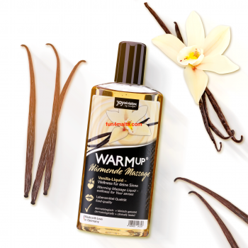 WarmUp Massageliquid with warming effect - Vanilla 150 ml.