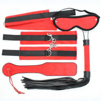 Bondage Set - Made in Italy - red